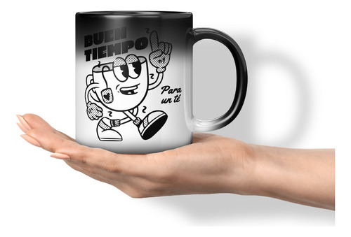 Taza Magica Cambia Color Para El Te 11 Onzas