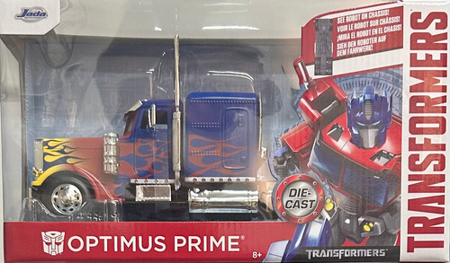 Jada Optimus Prime Transformers Live Action Esc 1:24