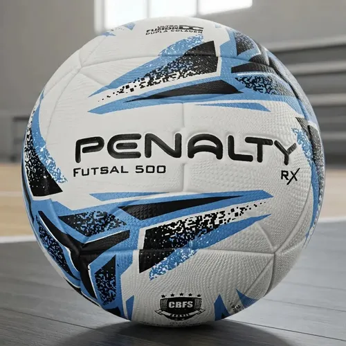 Bola Futsal Penalty Rx 500 Xxiii Cor Azul - R$ 89,9