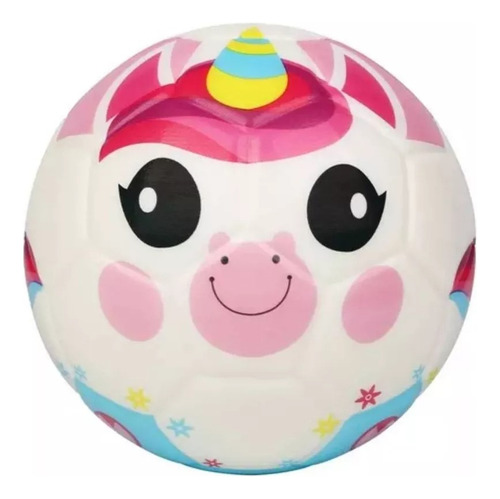 Imagen 2 de 5 de Pelota Goma Eva Infantil Animalitos Zooballz Playking