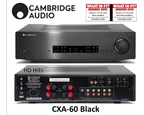 Amplificador Hifi Cambridge Audio Cxa60, Bi-zona 4 Bocinas!