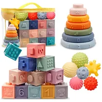 Comprar Montessori Juguetes Para Bebés, Bloques De Montaje De M135e