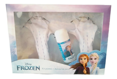 Guantes De Frozen Elsa Disney Con Aerosol Niñas 