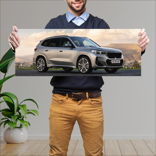 Cuadro 30x80cm Auto 2022 Bmw X1 M Sport Uk 11692 487