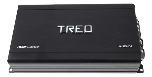 Amplificador 4 Canales Mini Clase D Full Range Treo Nanohd4
