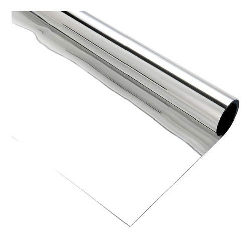 Solar Shield Silver Privacity Color Plateado Película Espejo Para Ventana Con Protección De Calor
