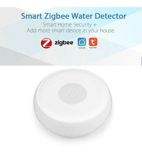 Sensor Derrame Agua Zigbee Para Tuya / Smartlife / Ewelink