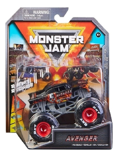 Monster Jam Avenger Vehiculo 1.64 Metal Original