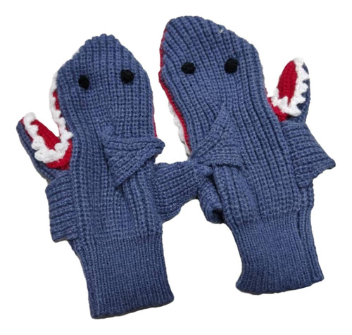Guantes De Tiburón, Guantes De Invierno, Puños Elásticos,