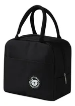 Comprar Bolsa Térmica Marmita Lancheira Preta Para Passeio Viagem