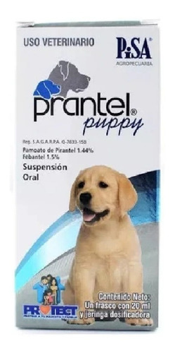 Prantel Puppy Susp Oral 20ml Pisa