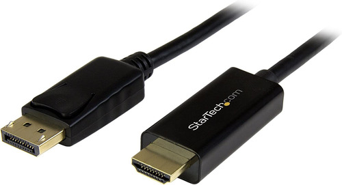 Cable Dp A Hdmi Startech Dp2hdmm2mb Ultra Hd 4k 2m M-m Negro