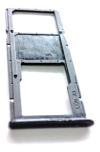 Bandeja Porta Sim Negra De Equipo Para Huawei Y7 2018 Ldn-lx