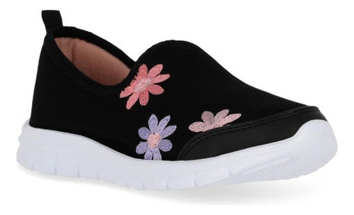 Sneaker Formal 32540pr Plantilla Acojinada Comoda Casita