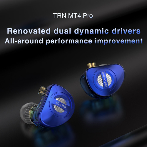 Auriculares Con Cable Trn Mt4 Pro Tipo C Con Micrófono