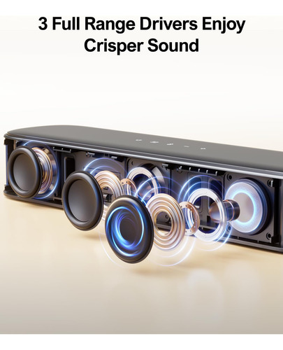 Sistema De Sonido Envolvente Virtual Sound Bar Ultimea De 5.