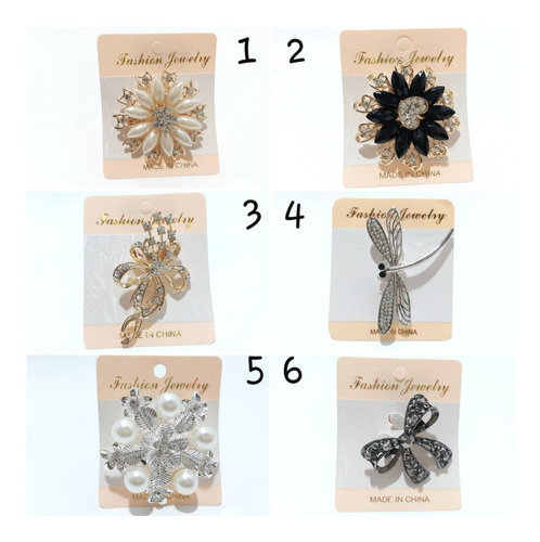 Prendedor Broche Para Ropa Modelos Y Color A Elegir 230