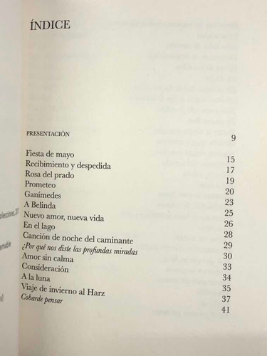 Imagen 3 de 6 de Johann Wolfgang Von Goethe - Poesía - Antología - Batiscafo