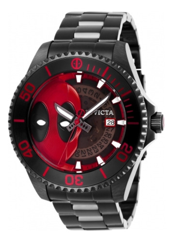 Reloj Invicta Edición Limitada Deadpool - Marvel 