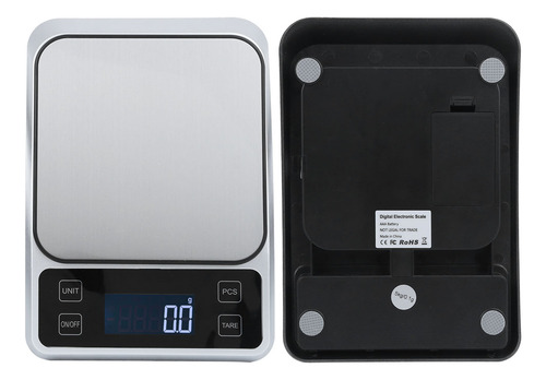 Báscula De Cocina Digital De Acero Inoxidable