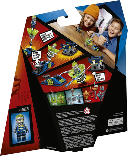 Lego Ninjago Spinjitzu Slam Jay 70682 Kit De Construcción (7
