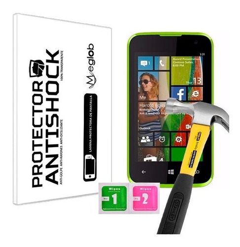 Protector De Pantalla Antishock Blu Win Jr