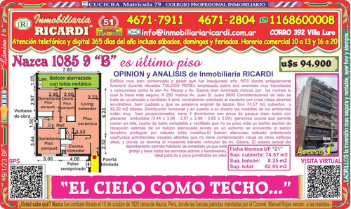 El Cielo Como Techo 4 Amb Contraf Gran Balcon Vista Abierta