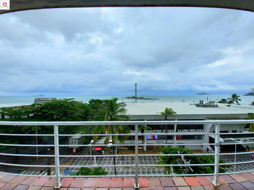 Imagem 1 de 20 de Apartamento Frente Total Mar - 4 Dormitórios - Melhor Localização - Frente Para O Shopping - Guarujá/sp - Ap05754 - 69266506