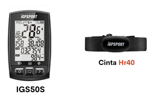 Gps Igpsport Igs50e + Cinta Hr40 + Nota Fiscal + Garantia 