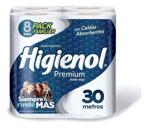 Higienol Premium Doble Hoja X 30mts