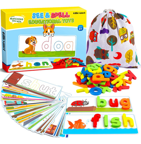 Juego De Cartas Educativo Para Niños De 3-6 Años