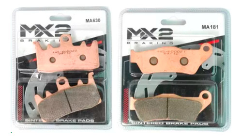 Juego Balatas Mx2 Ducati Multistradas 950 / Multistrada 1260