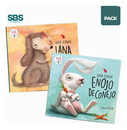 Lana De Perro + Enojo De Conejo - Schujer - 2 Libros 
