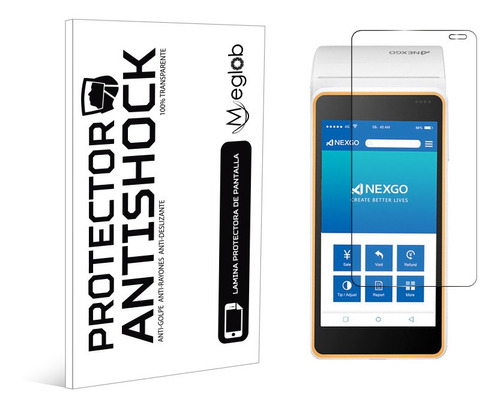 Protector De Pantalla Antishock Nexgo P100