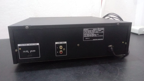Toca Cd Sony Carrossel 5 Discos Cdp-c505m( No Estado )