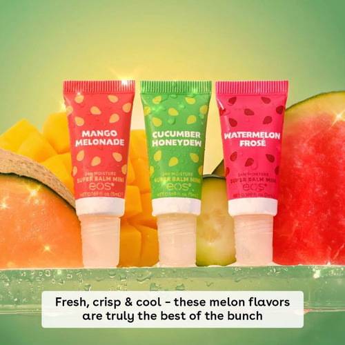 Bálsamo Labial Eos Super Balm Minis 3pack 5ml
