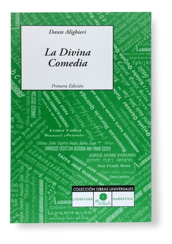 Novela Clásica La Divina Comedia Dante Alighieri Fisico