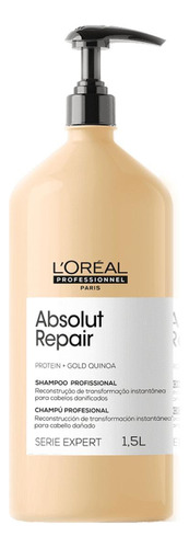 Shampoo Gold Quinoa Absolut Repair 1,5l - L'oréal