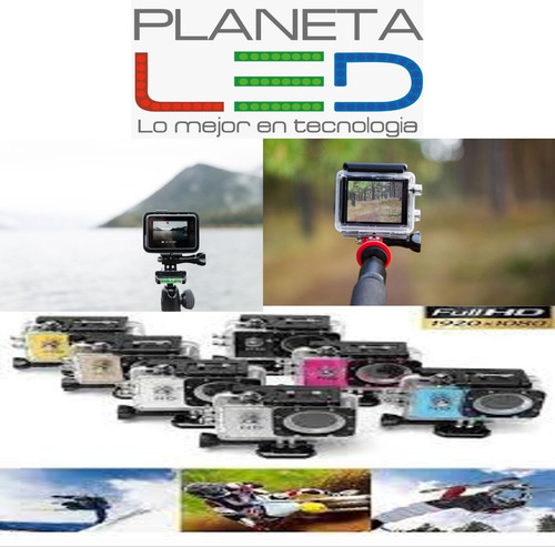 Imagen 6 de 6 de Cámara Deportiva Tipo Gopro Full Hd 1080 Sumergible 30 M
