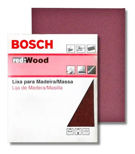 Lixa Massa/mad G80 Folha 230x280mm Bosch