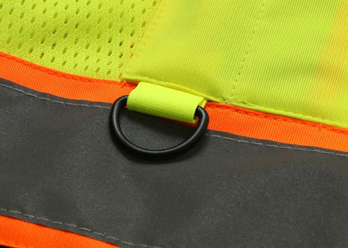 Chaleco De Seguridad Uninova, 2xl / 3xl, Amarillo Y Negro