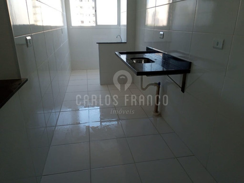 Imagem 5 de 15 de Apartamento Canto Do Forte 2 Dormitórios Com Varanda - Cf70107