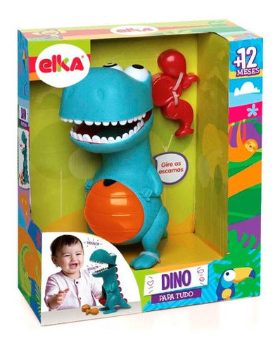 Jogo Dino Papa Tudo - Elka