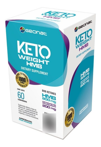 Keto Weight Hmb X 60 Comprimidos  Geonat