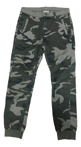 Pantalon Jogging Camuflado Verde Zara Talle 8 No Hym Gap