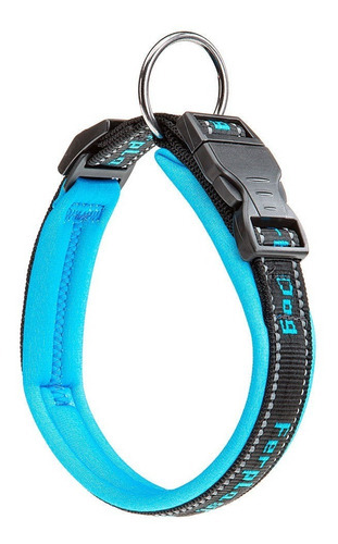 Collar Para Perros Sport Dog C 25/55 De Nylon Ferplast Color Azul Liso