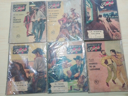 Coleccion Rastros,del Oeste.1.completos.x 3.lote. (Usado)