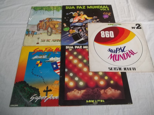 Lp Vinil - Sua Paz Mundial - 5 Discos