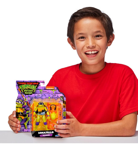 Tortugas Ninja Figura De Donatello Original Playmates