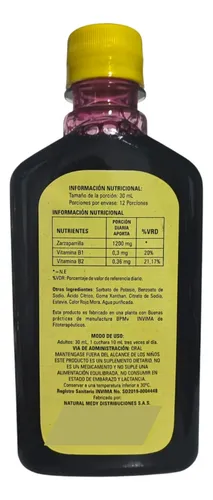 2 Zarzaparrilla Extralim 360 Ml - mL a $62